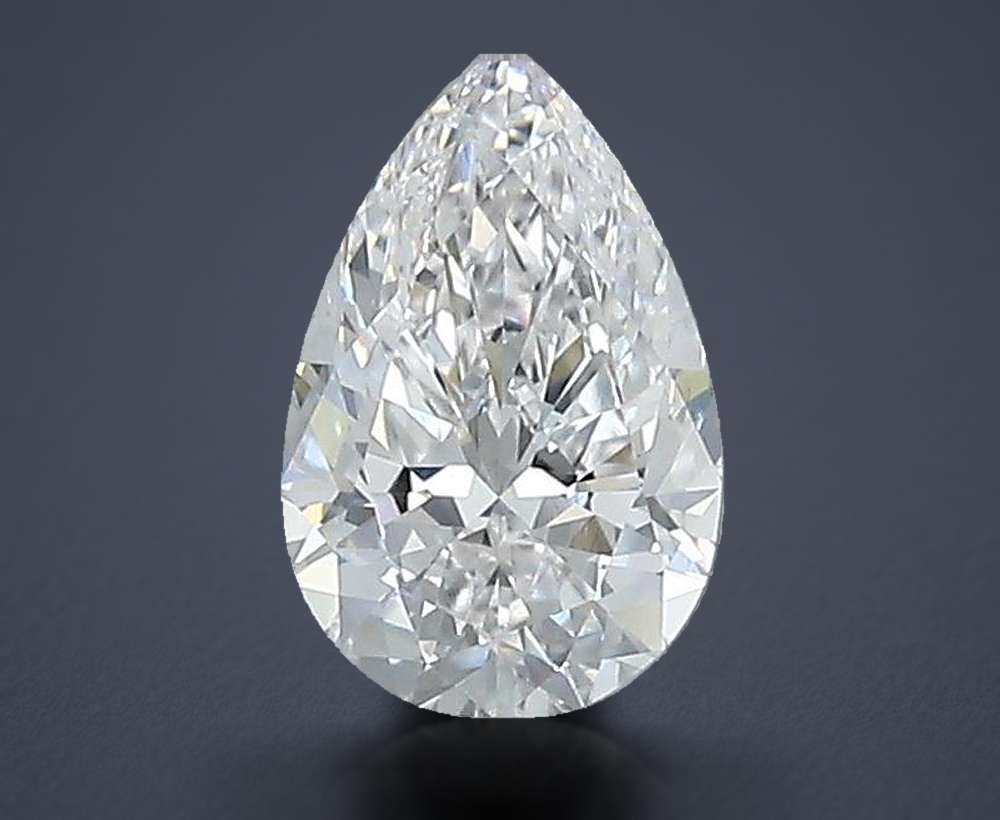 0.80 Carat Pear Natural Diamond
