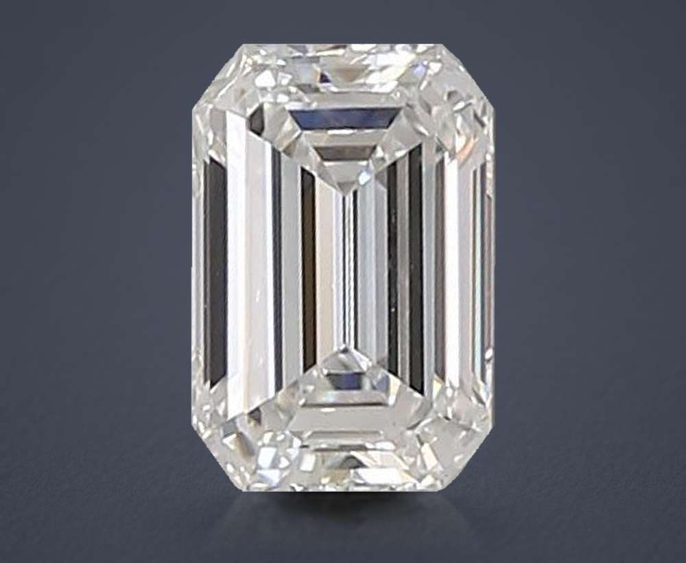 0.72 Carat Emerald Lab Diamond