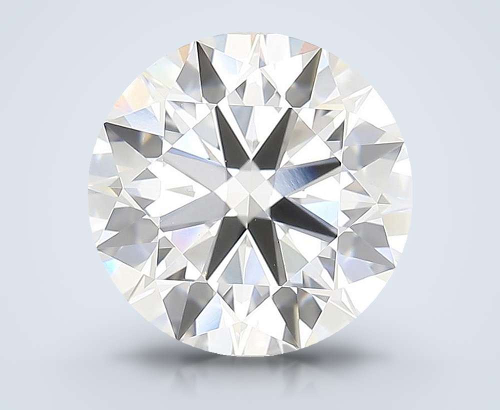4.47 Carat Round Lab Diamond