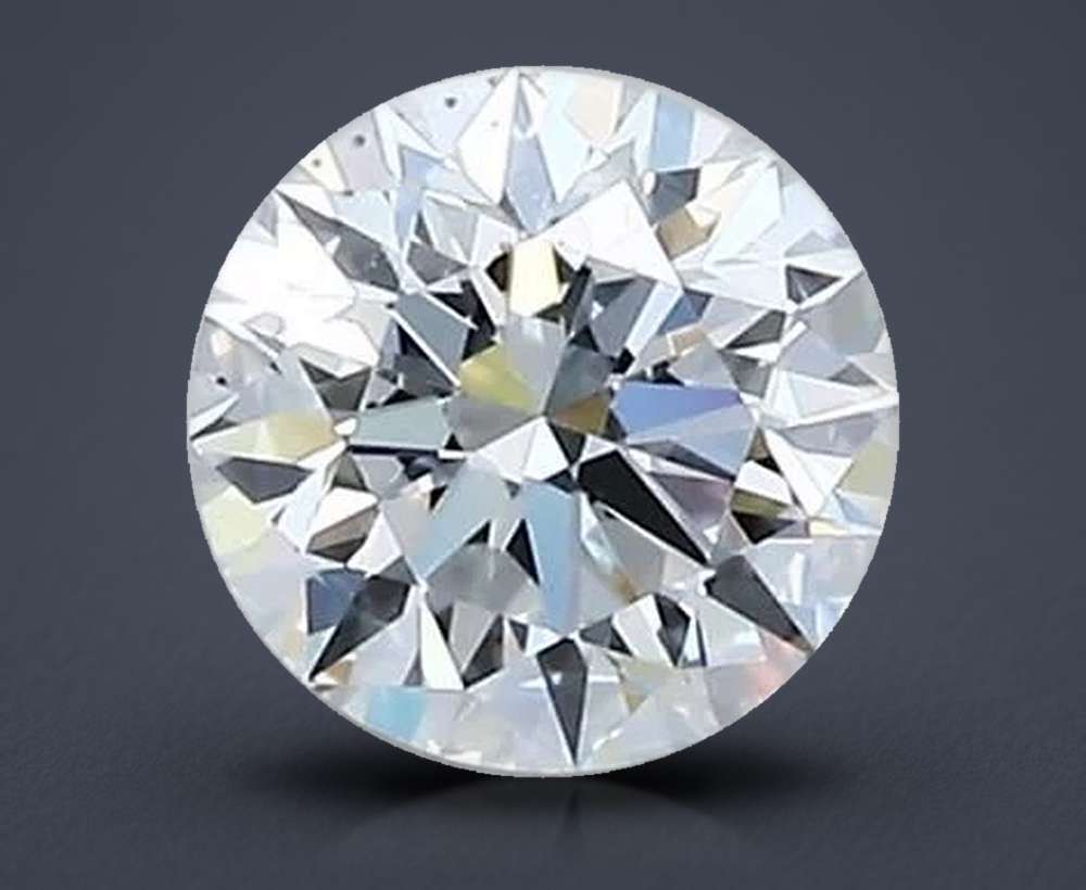 0.51 Carat Round Natural Diamond