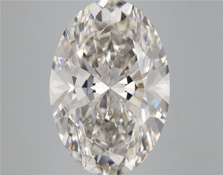 7.00ct H VS2 Very Good Cut Oval Lab Grown Diamond