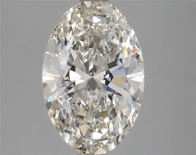 2.78ct H VS2 Rare Carat Ideal Cut Oval Lab Grown Diamond