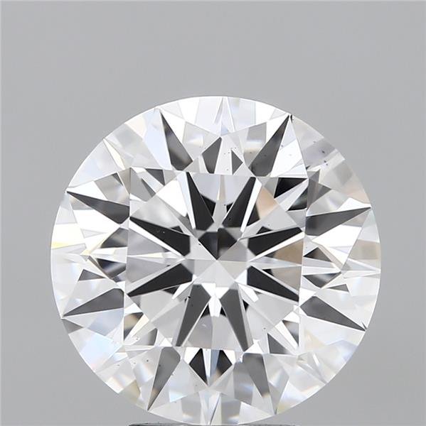 5.26ct E VS2 Rare Carat Ideal Cut Round Lab Grown Diamond