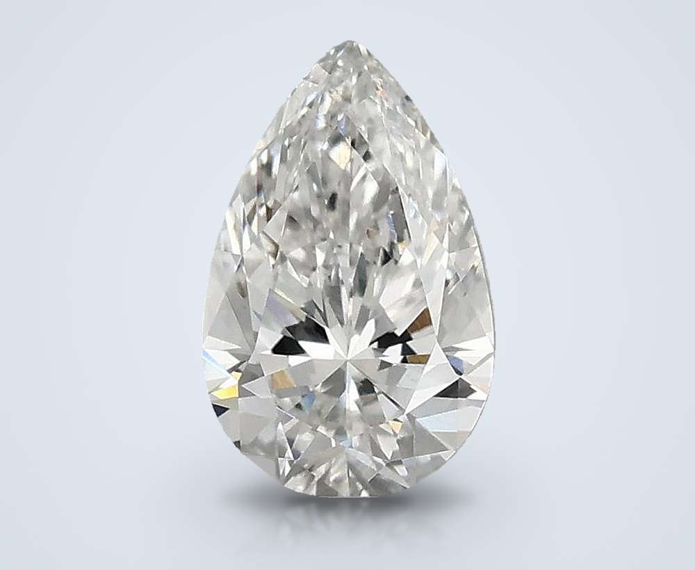 1.00 Carat Pear Lab Diamond
