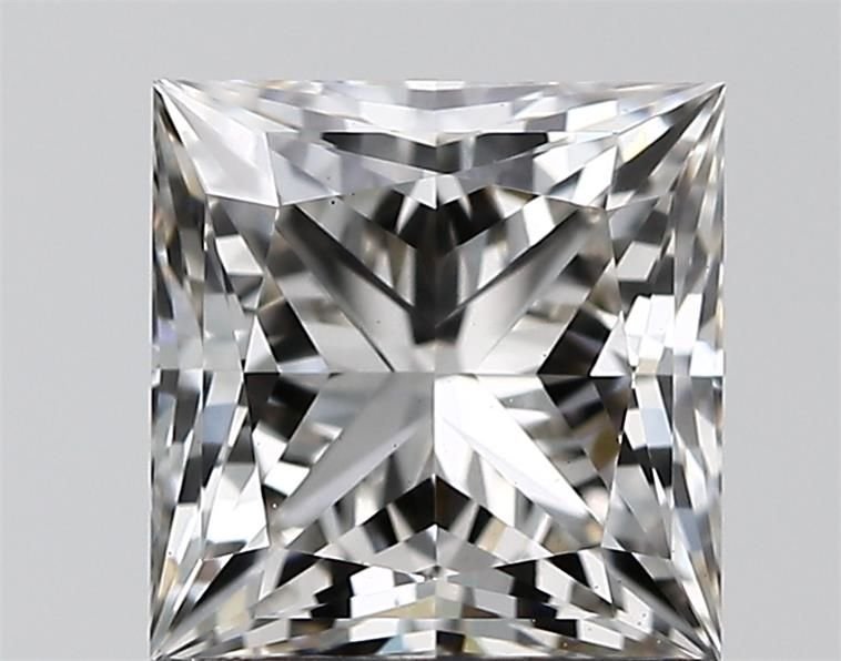 1.29ct H VS1 Rare Carat Ideal Cut Princess Lab Grown Diamond