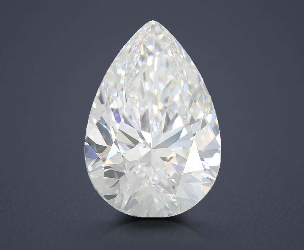 3.20 Carat Pear Lab Diamond