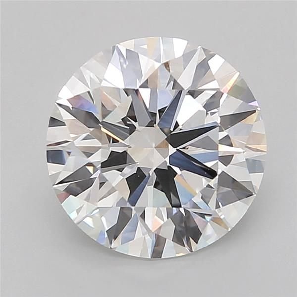 4.01ct E VVS2 Rare Carat Ideal Cut Round Lab Grown Diamond
