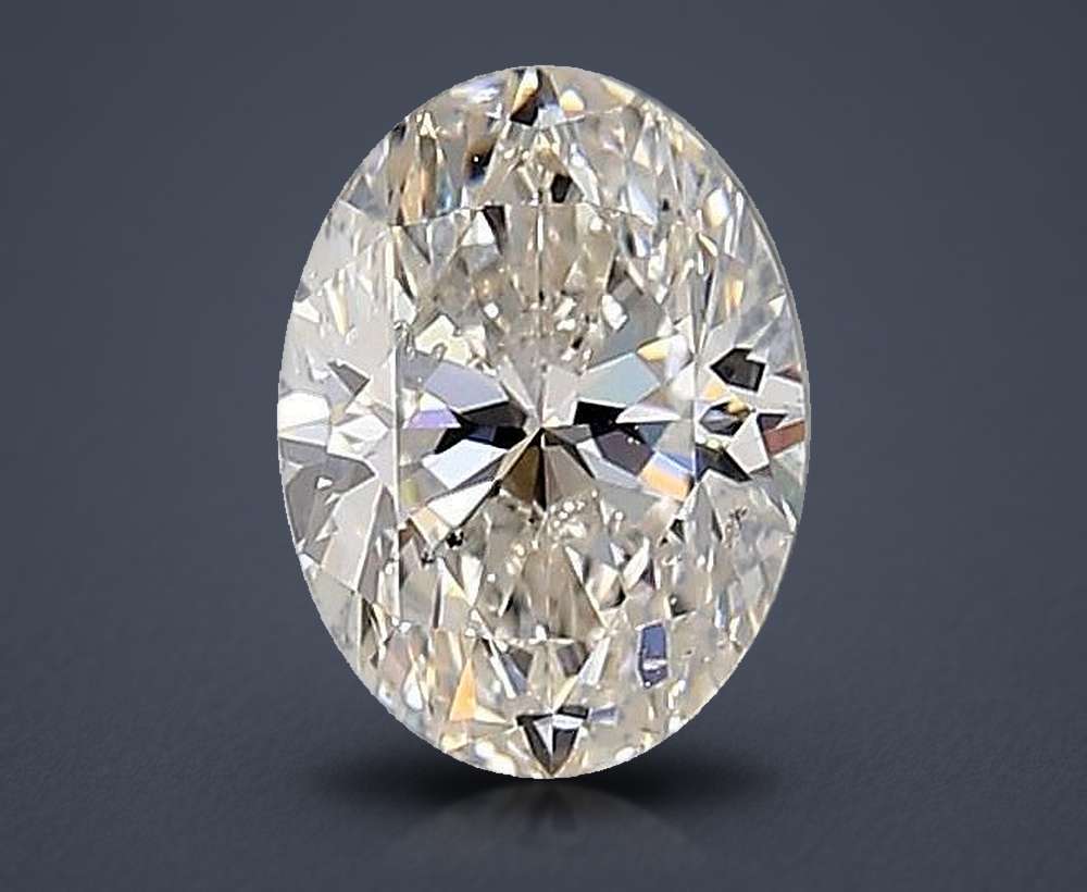 0.90 Carat Oval Natural Diamond