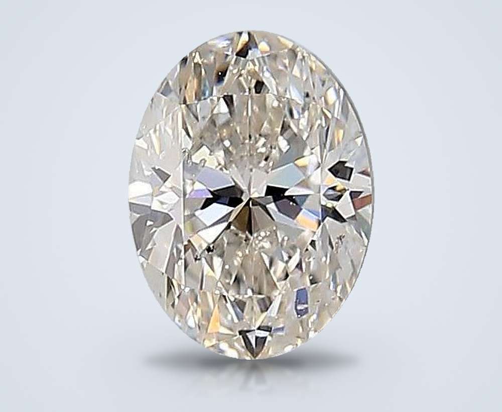 0.90 Carat Oval Natural Diamond