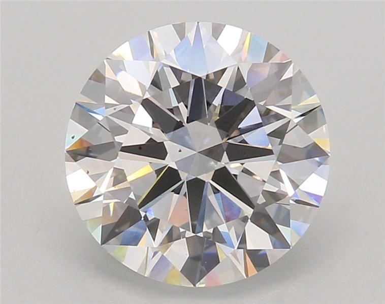 4.04ct E VS2 Rare Carat Ideal Cut Round Lab Grown Diamond