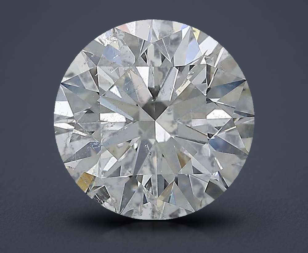 3.01 Carat Round Natural Diamond