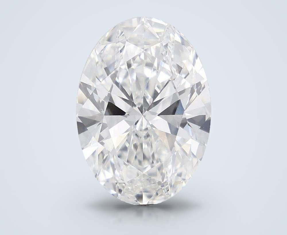 7.00 Carat Oval Lab Diamond