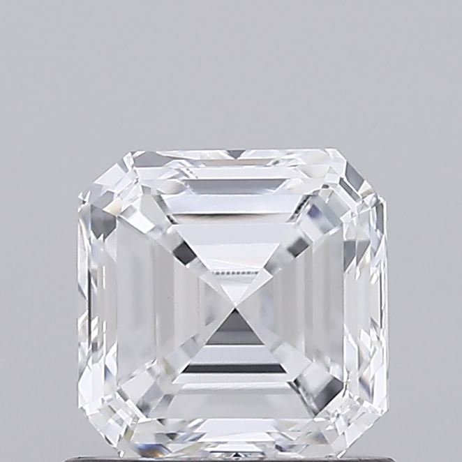 0.79ct D VS1 Very Good Cut Asscher Lab Grown Diamond