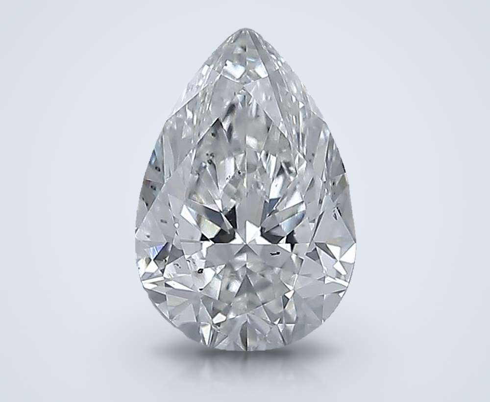 1.00 Carat Pear Natural Diamond