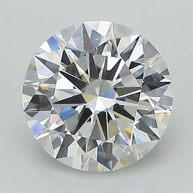 1.38ct E VVS2 Rare Carat Ideal Cut Round Lab Grown Diamond