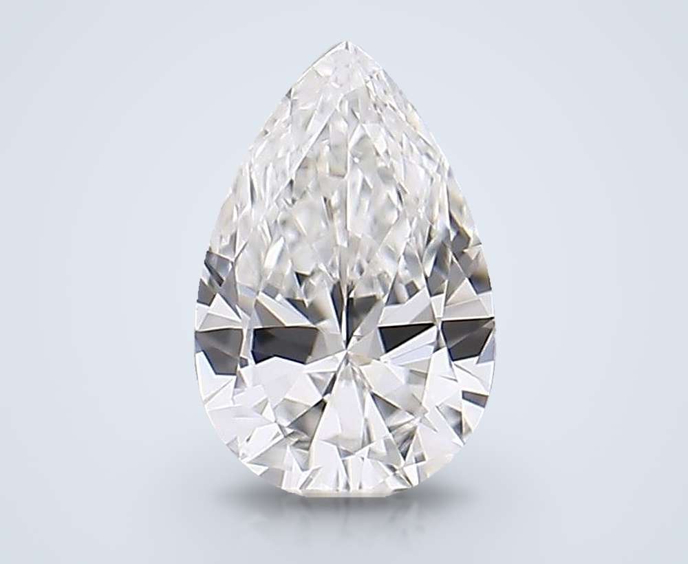 0.18 Carat Pear Natural Diamond