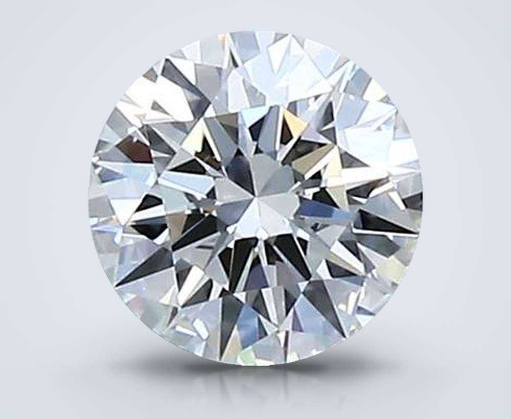0.51 Carat Round Natural Diamond