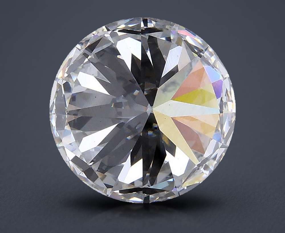 3.83 Carat Round Lab Diamond
