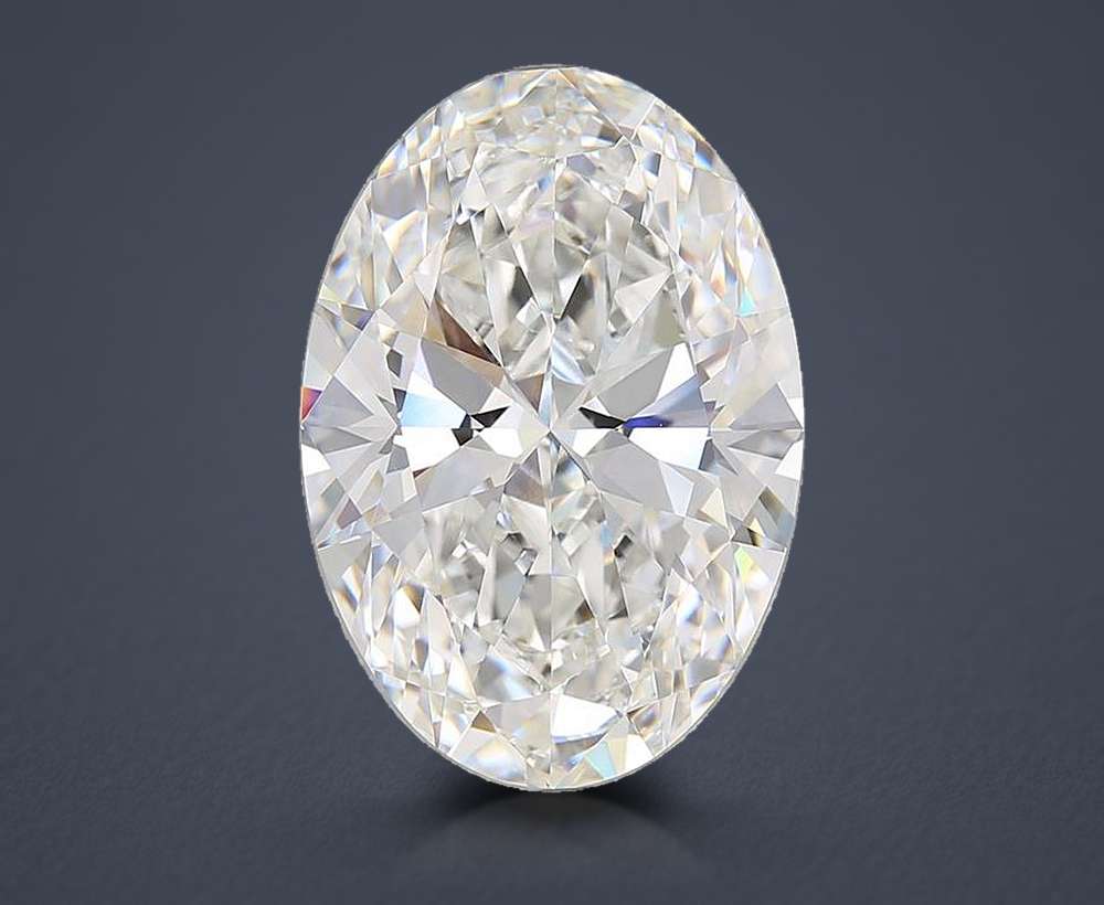 11.02 Carat Oval Lab Diamond