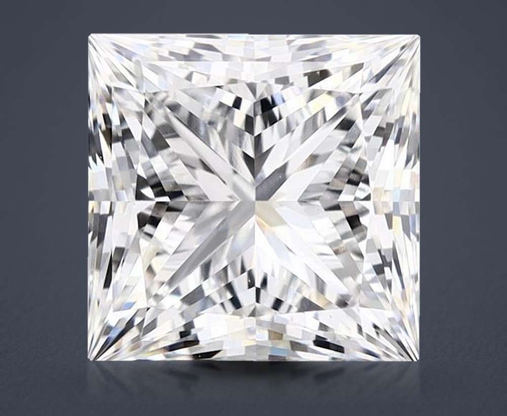 4.00 Carat Princess Lab Diamond