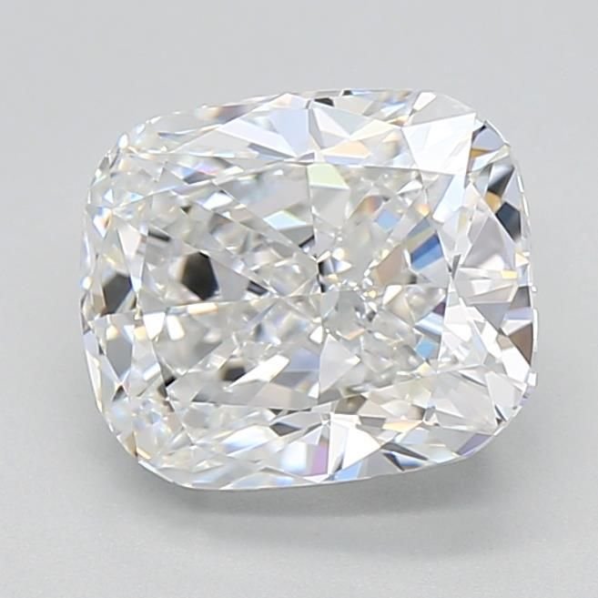2.44ct D VVS1 Rare Carat Ideal Cut Cushion Lab Grown Diamond
