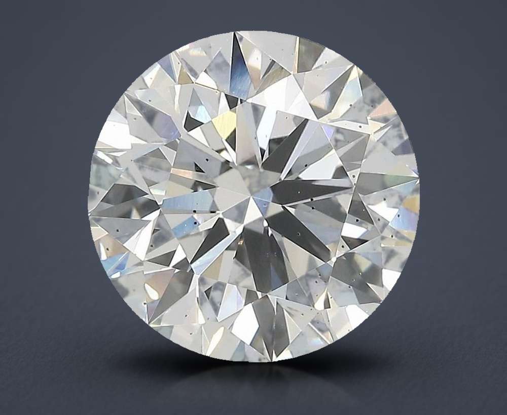 5.51 Carat Round Lab Diamond
