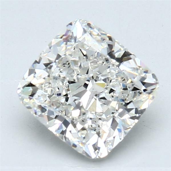 1.71ct H SI2 Rare Carat Ideal Cut Cushion Diamond