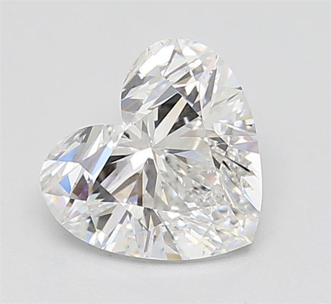 1.53ct E SI1 Rare Carat Ideal Cut Heart Lab Grown Diamond