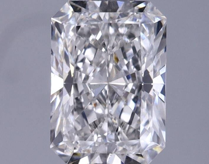 0.74ct F VS2 Rare Carat Ideal Cut Radiant Lab Grown Diamond