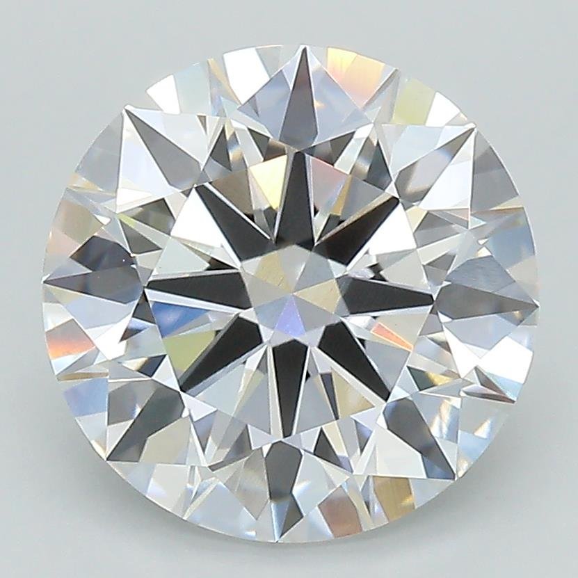 3.76ct D VS1 Rare Carat Ideal Cut Round Lab Grown Diamond