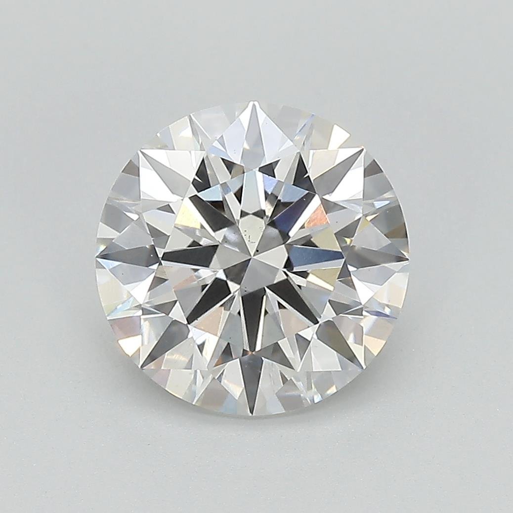 2.70ct F VS2 Rare Carat Ideal Cut Round Lab Grown Diamond