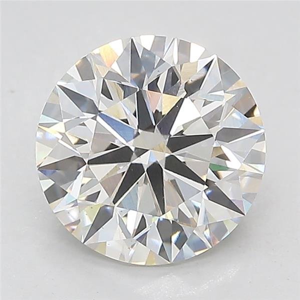 2.35ct F VS2 Rare Carat Ideal Cut Round Lab Grown Diamond