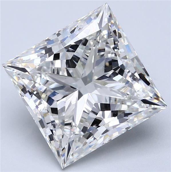 10.07ct G VS1 Rare Carat Ideal Cut Princess Lab Grown Diamond