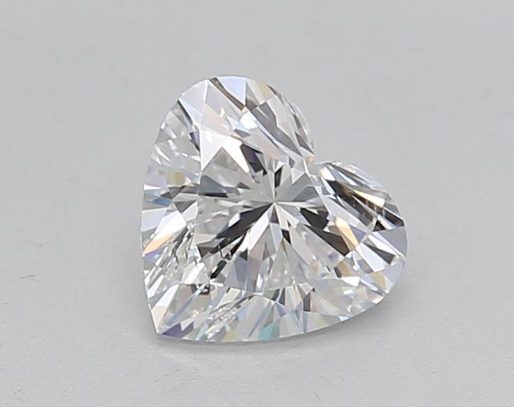 0.71ct D SI1 Rare Carat Ideal Cut Heart Lab Grown Diamond