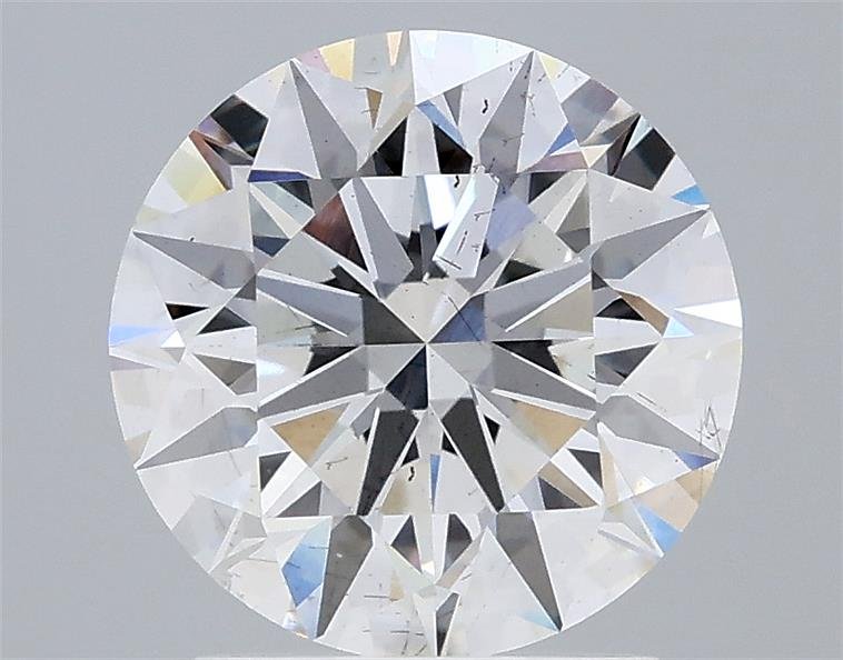 2.10ct E SI1 Rare Carat Ideal Cut Round Lab Grown Diamond