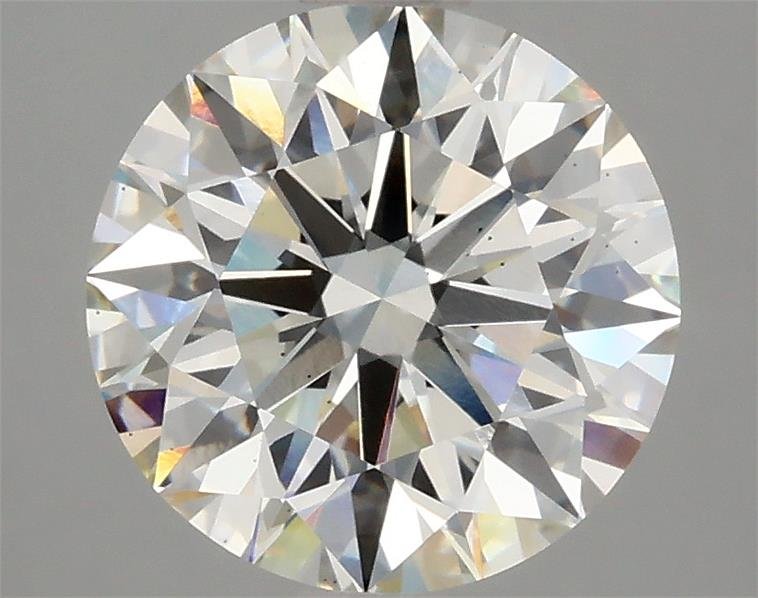 3.09ct H VS2 Rare Carat Ideal Cut Round Lab Grown Diamond