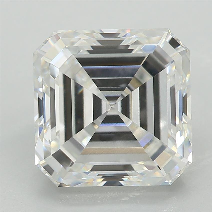 2.42ct D VS1 Excellent Cut Asscher Lab Grown Diamond