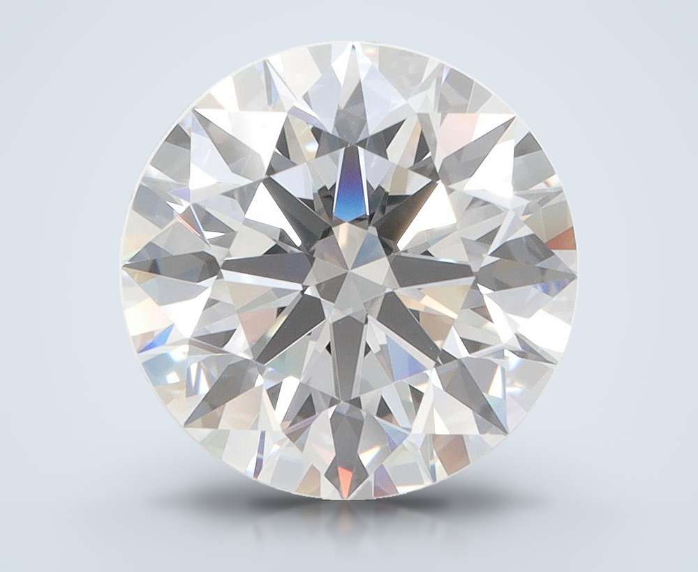 4.07 Carat Round Lab Diamond