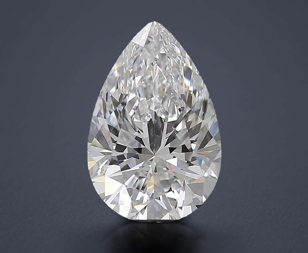 3.27 Carat Pear Lab Diamond