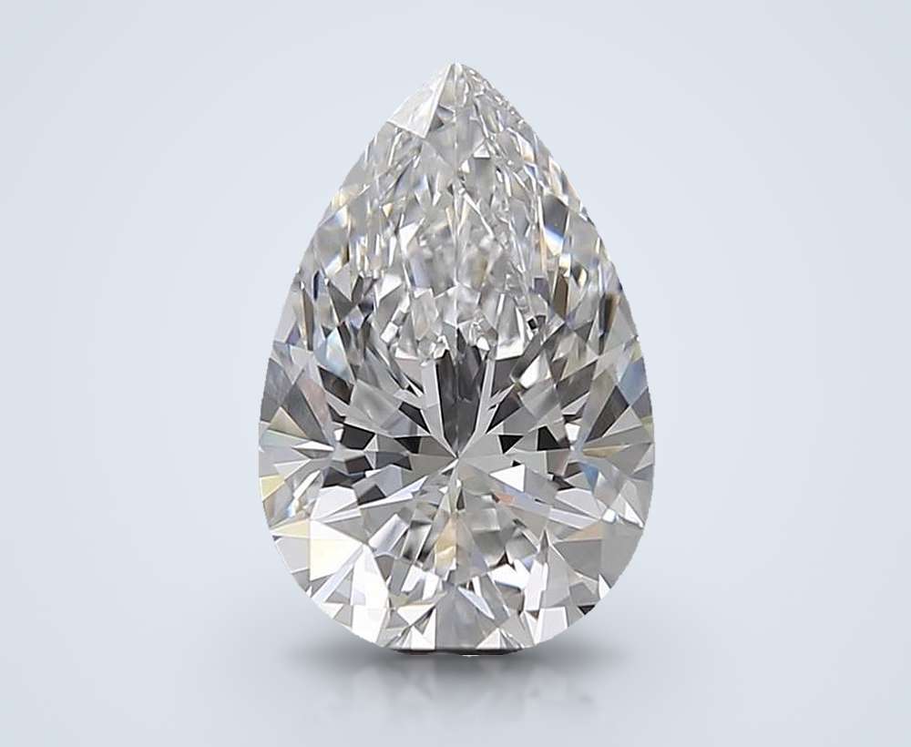 3.27 Carat Pear Lab Diamond