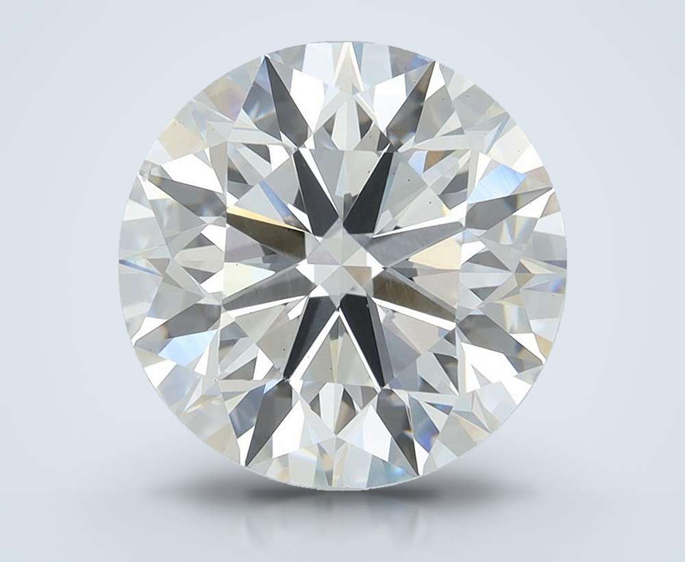 5.51 Carat Round Lab Diamond