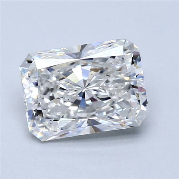 1.51ct G VS2 Rare Carat Ideal Cut Radiant Diamond