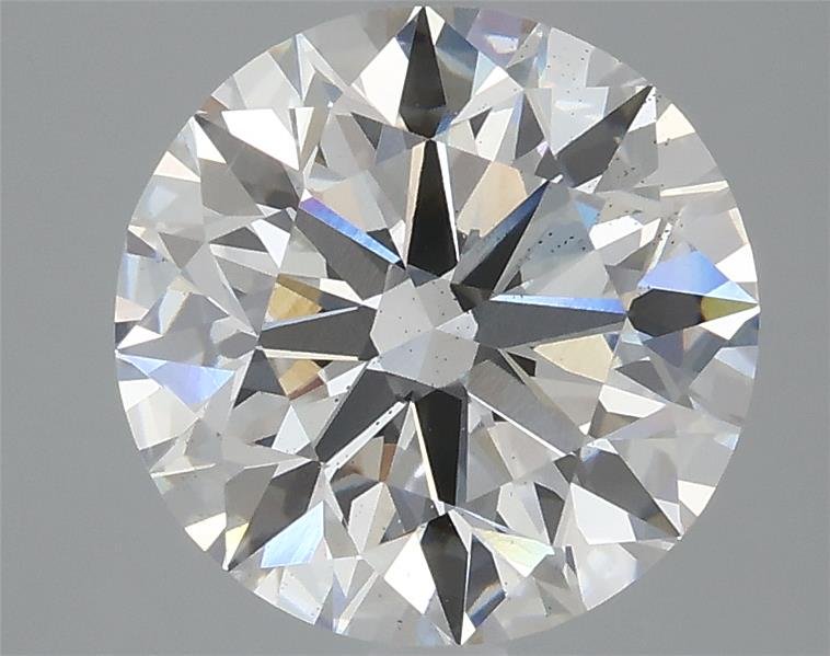 3.50ct F SI1 Rare Carat Ideal Cut Round Lab Grown Diamond