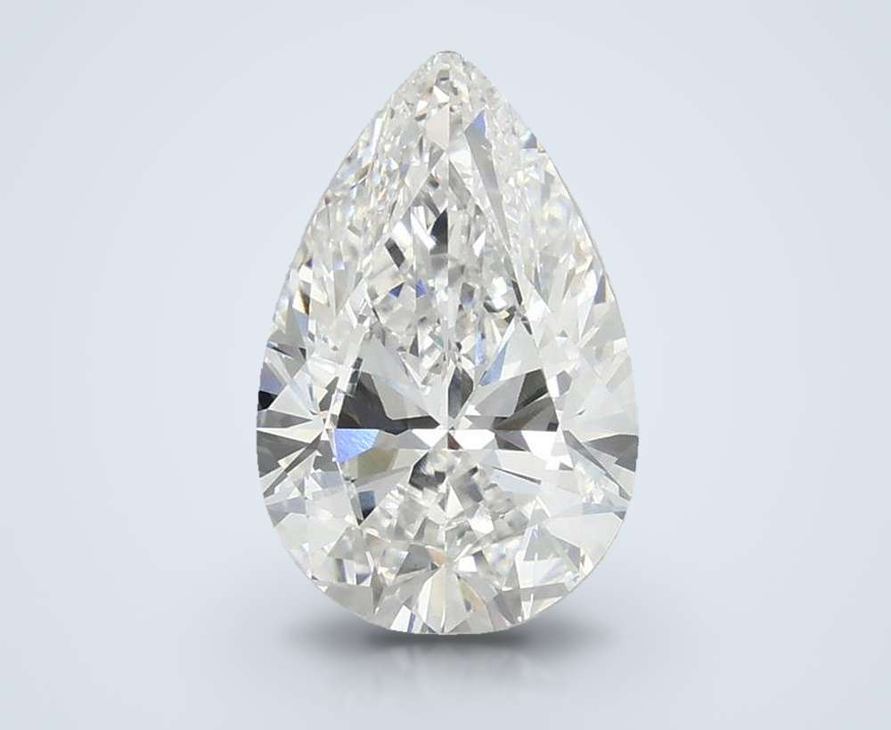 3.50 Carat Pear Lab Diamond