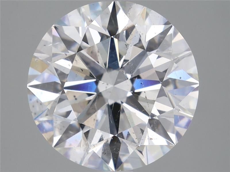 3.05ct I SI2 Rare Carat Ideal Cut Round Diamond