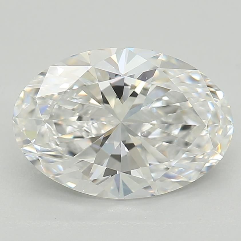 1.05ct D VS1 Rare Carat Ideal Cut Oval Lab Grown Diamond