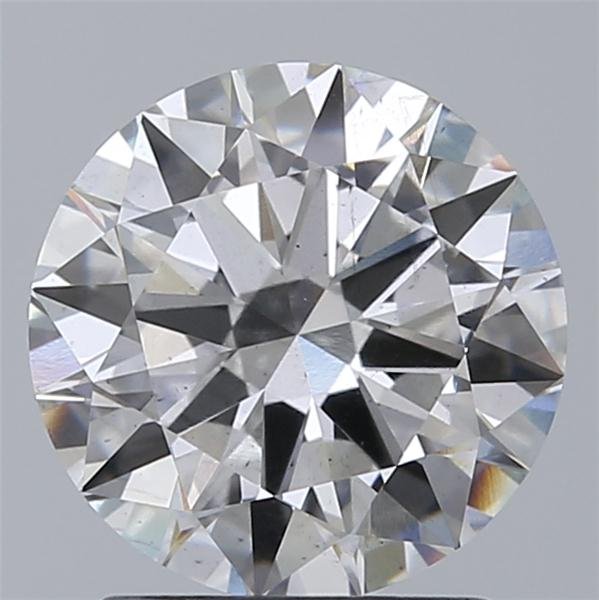 1.60ct F SI1 Excellent Cut Round Lab Grown Diamond