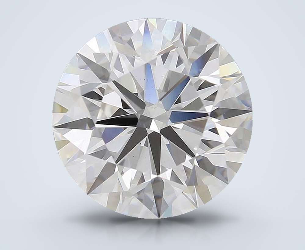 4.52 Carat Round Lab Diamond