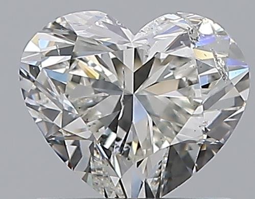 1.01ct H SI2 Rare Carat Ideal Cut Heart Diamond