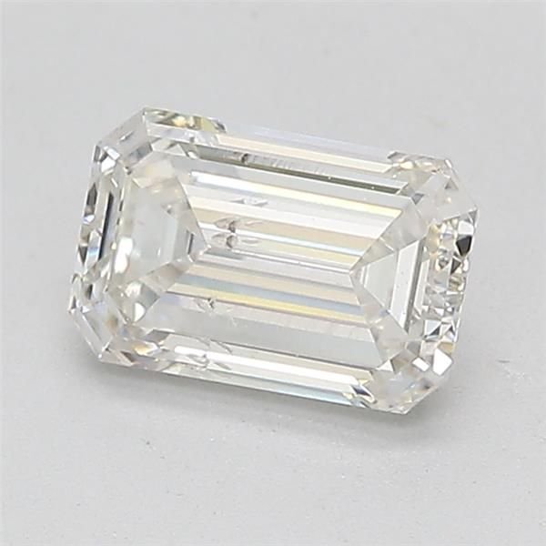 1.02ct H SI2 Rare Carat Ideal Cut Emerald Lab Grown Diamond